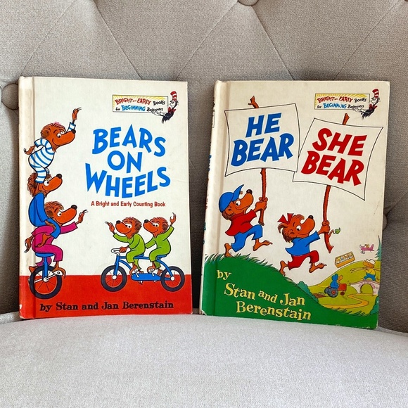 Vintage Berenstain Bears Books set of 2 - Picture 1 of 3